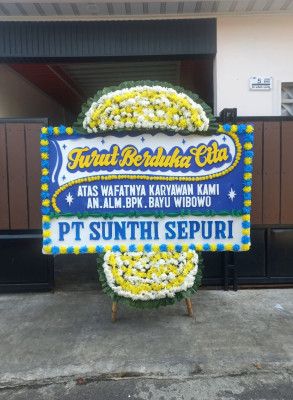 Papan Bunga Duka di Umagi
